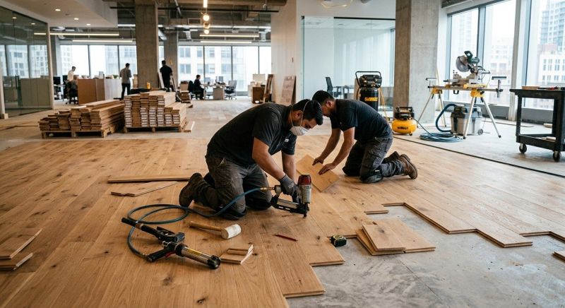Commercial Hardwood Service in Mercer County, NJ