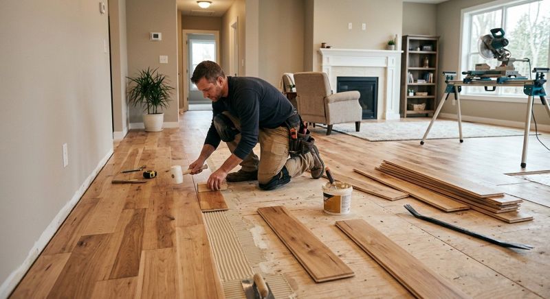 Engineered Wood Installation in New Brunswick, NJ
