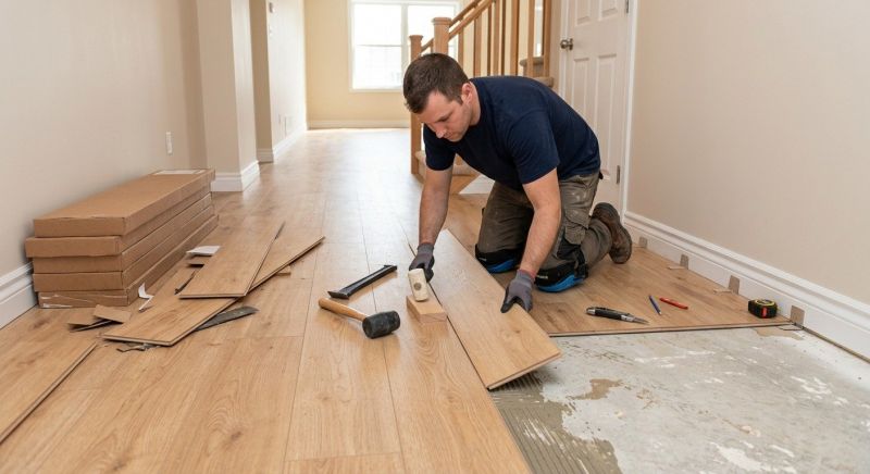 Laminate Floor Installation in Holmdel, NJ