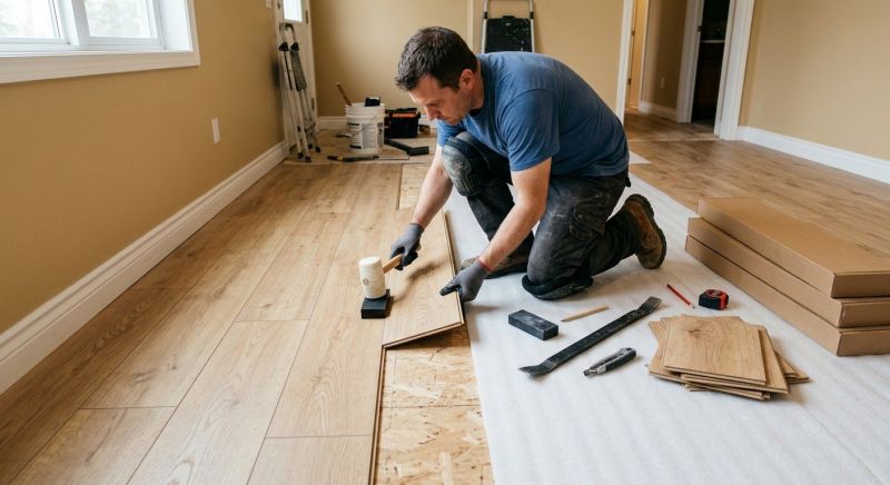 Laminate Floor Installation in Perth Amboy, NJ