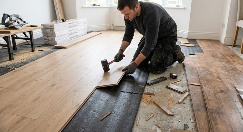 Laminate Floor Replacement in Califon, NJ