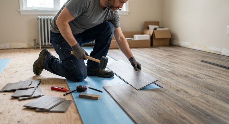 Linoleum Floor Installation in Hightstown, NJ