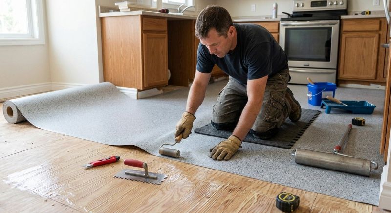 Linoleum Floor Installation in Hunterdon County, NJ
