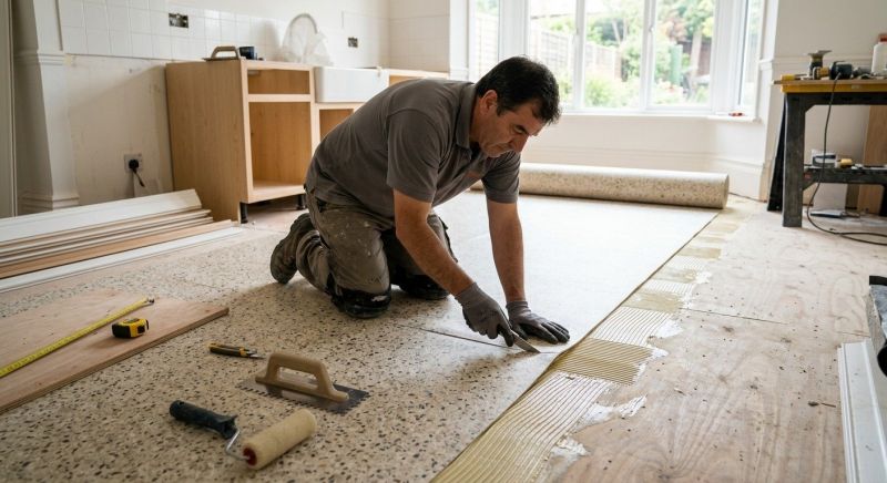 Linoleum Floor Installation in Millstone Township, NJ