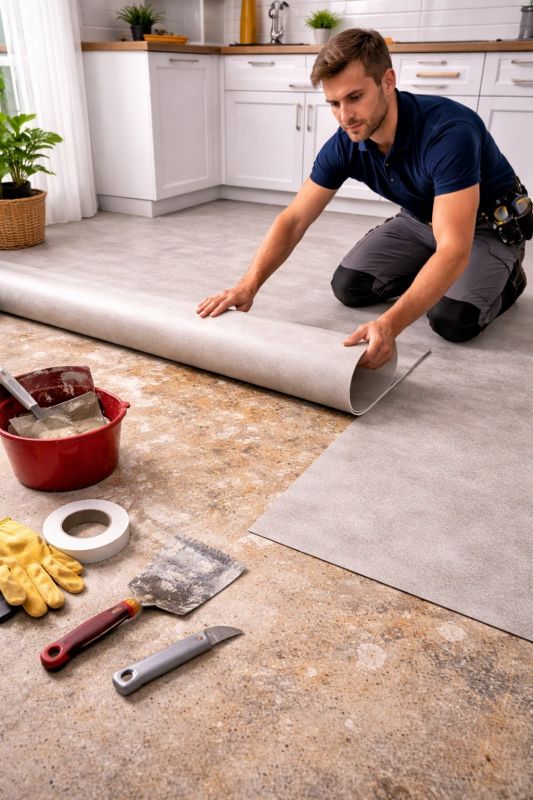 Linoleum Floor Installation in Millstone Township, NJ
