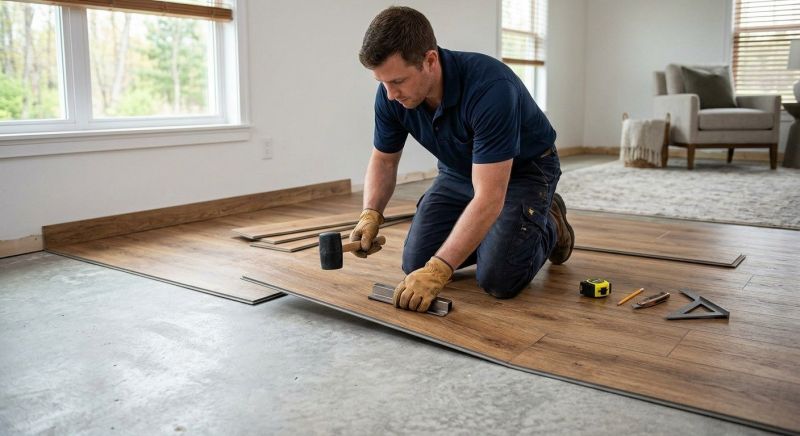 Luxury Vinyl Tile Installation in Lincroft, NJ