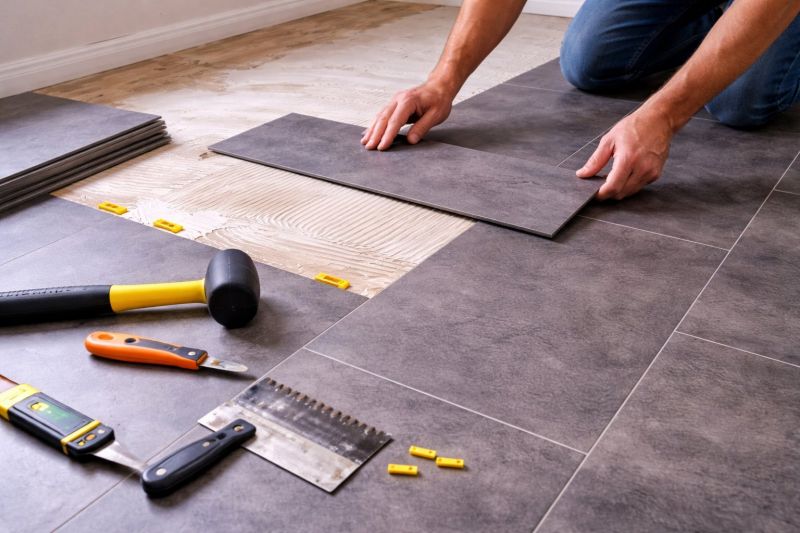Luxury Vinyl Tile Installation in Metuchen, NJ
