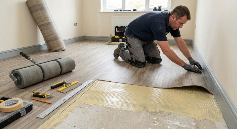 Sheet Flooring Installation in New Brunswick, NJ