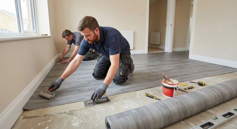 Sheet Linoleum Installation in Somerville, NJ