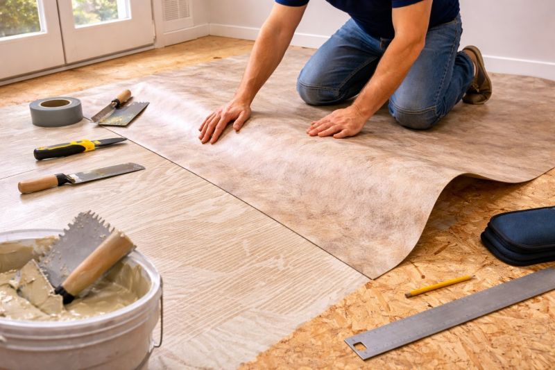 Sheet Vinyl Installation in Cranford, NJ