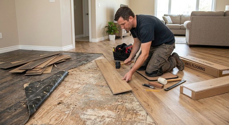 Vinyl Flooring Installation in New Brunswick, NJ