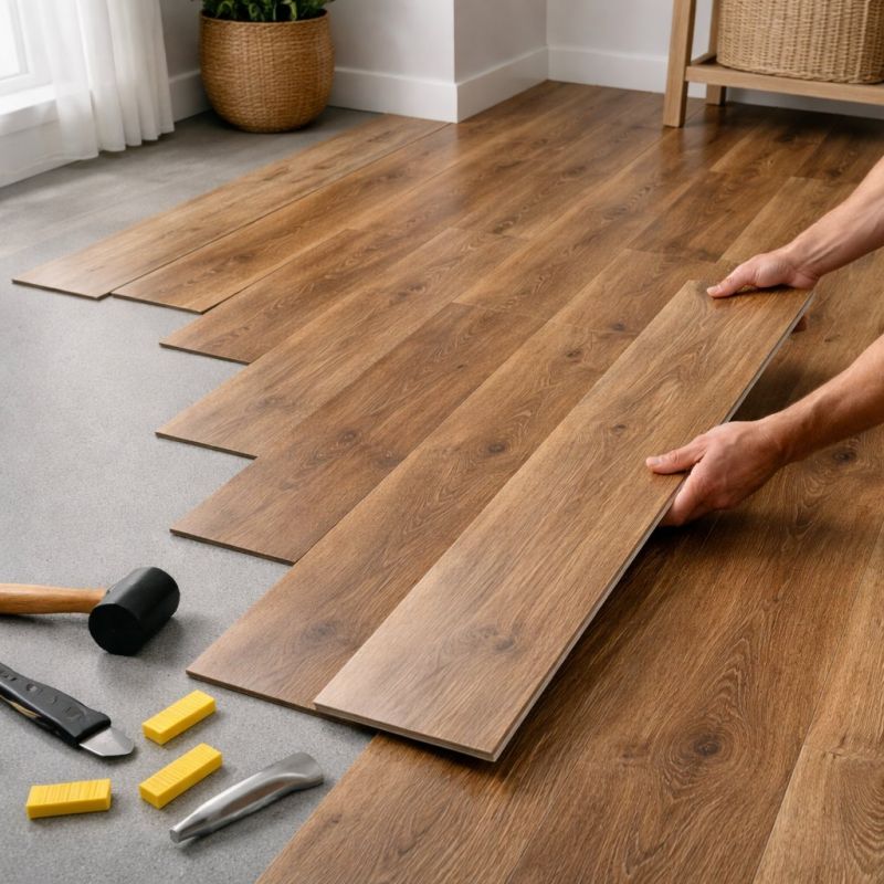 Vinyl Plank Floor Installation in New Brunswick, NJ
