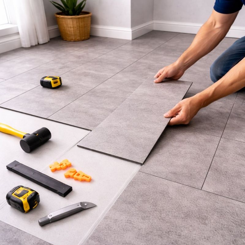 Vinyl Tile Installation in New Brunswick, NJ