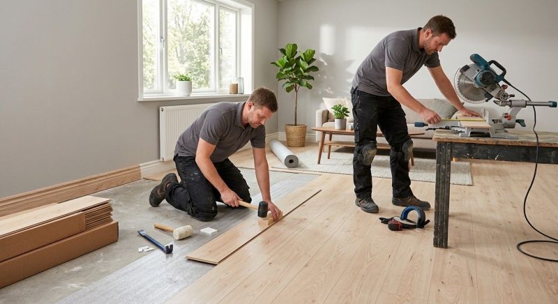 Wood Laminate Installation in New Brunswick, NJ